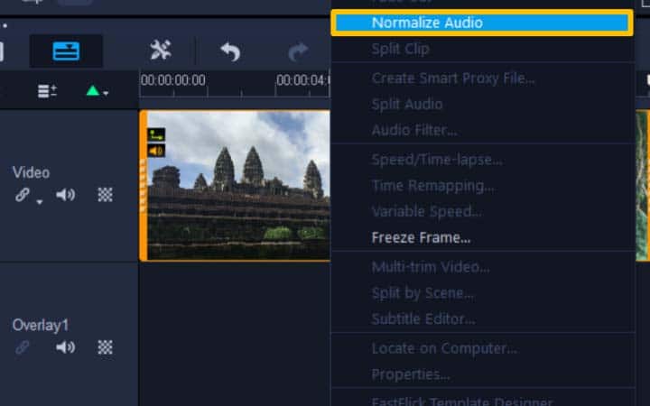 normalize video audio online free