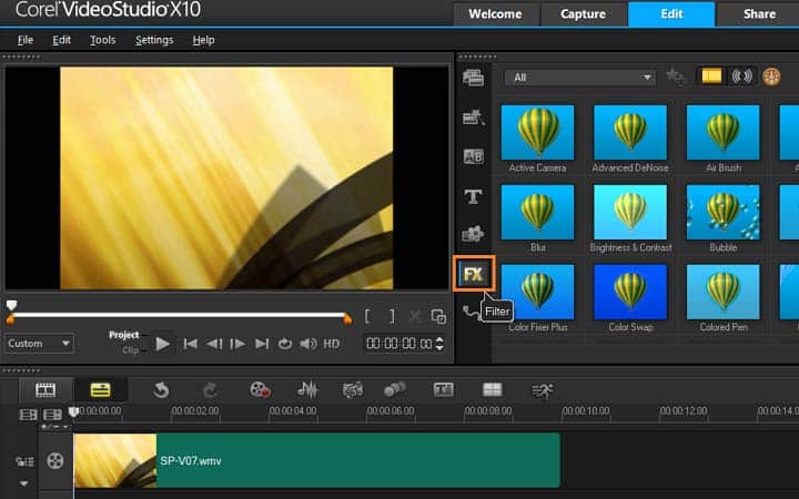 free video editor with effects